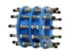 DN50 2.5Mpa NBR DIN Ductile Iron Pipe Dismantling Joint Stepped Coupling
