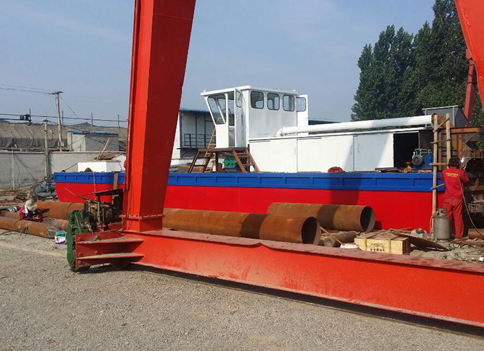 Medium Capacity 8inch 800m3/h Cutter Suction Dredger for Dredging Equipment/River Sand Mining