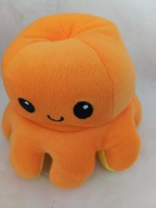 Quality Plush toy stuffed toy holiday gift cute cartoon animal toy octopus baby orange toy wholesale