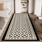 Classic Starry Sky Crystal Velvet Bedroom Floor Carpets Rectangle Shape 80*160cm