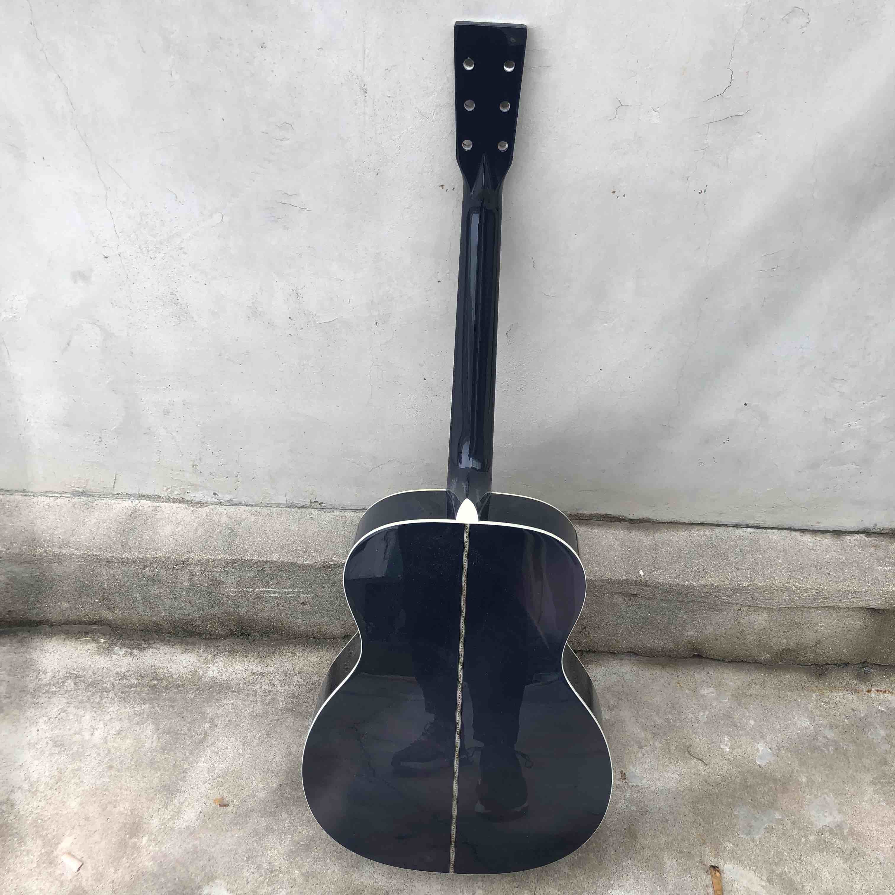 Custom guitar factory new top quality all solid spruce top OM acoustic guitar