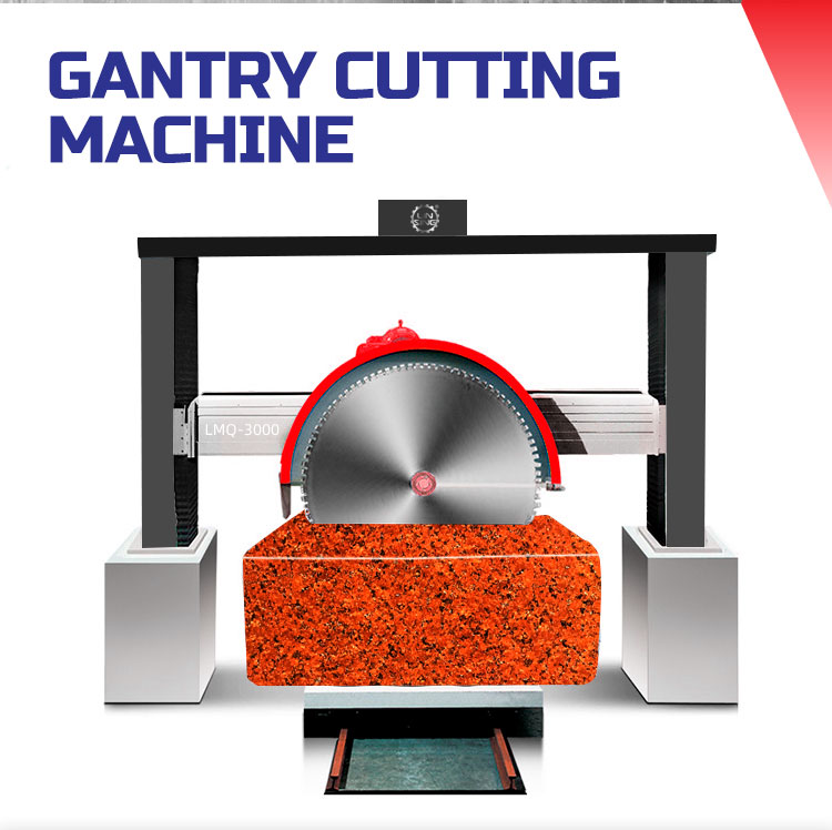 Economy Stone Gantry Cutting Machine for Red Granite Marble Limestone Cutting