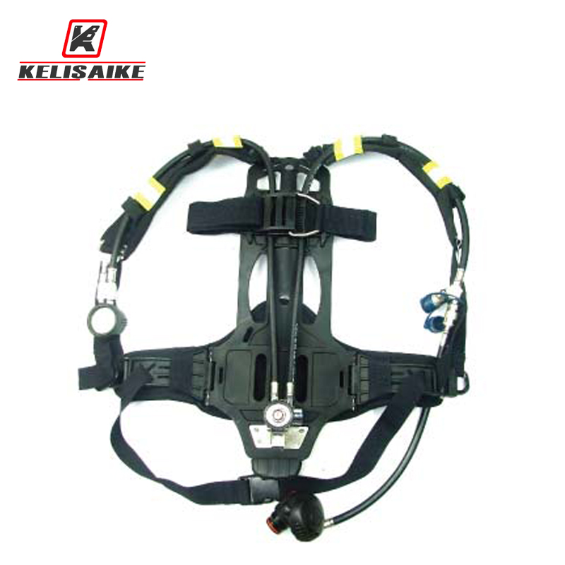 Firefighter SCBA Self Contained Breathing Mask With Reticulated Hood