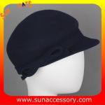 9140784 Sun Accessory customized winner fashion 100% wool felt Ivy hats, women