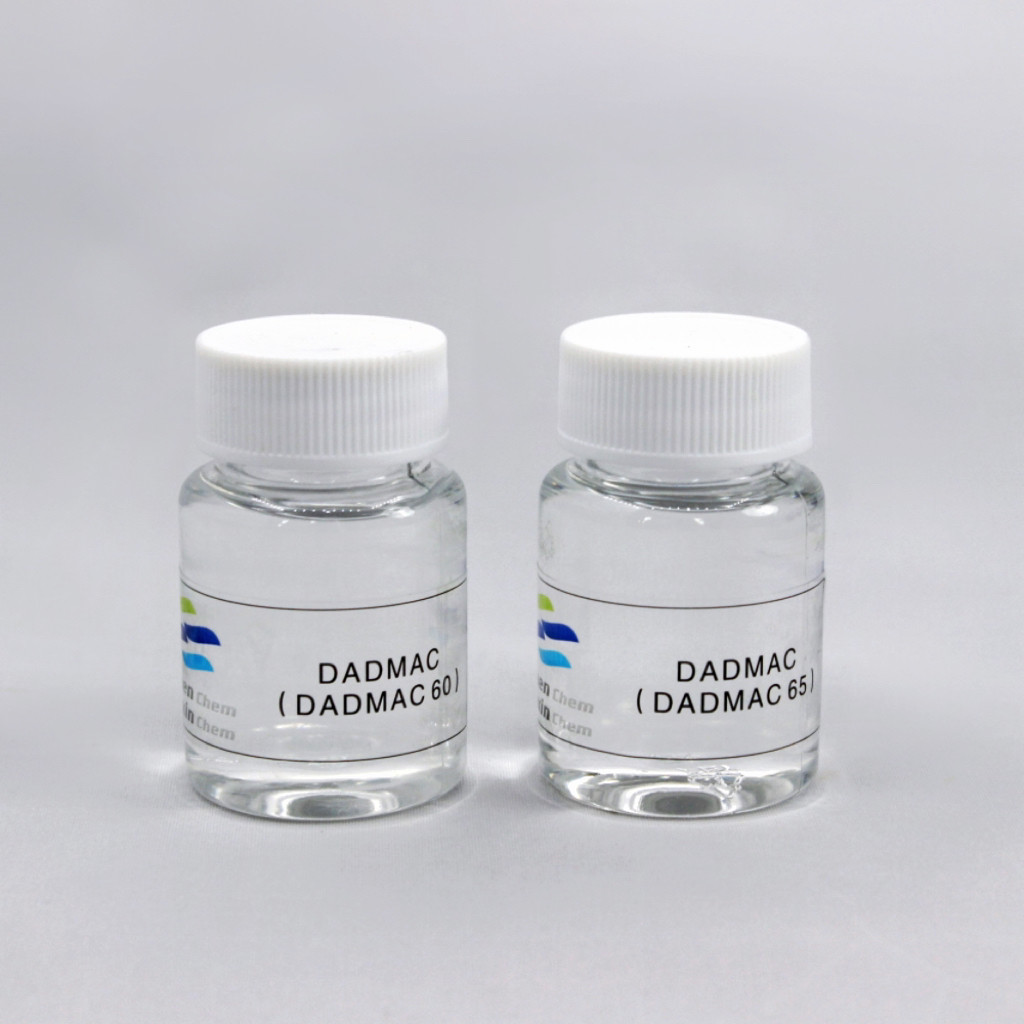 Colorless DADMAC Flocculant Chemicals Non Toxic Papermaking Printing Dyeing Auxiliaries