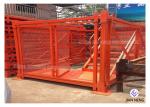 High Speed Foundation Stair Ladder Cage , Safety Step Ladder Cage Strong Bearing