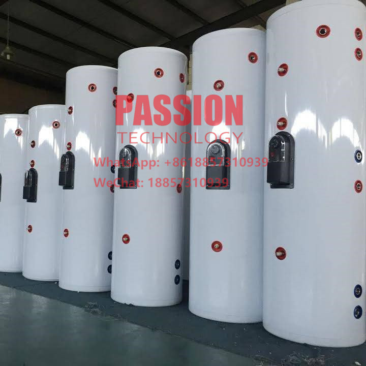 500L Split Pressure Solar Water Heater 2 Copper Coils Stainless Steel Solar Heating System Heat Pipe Solar Collector