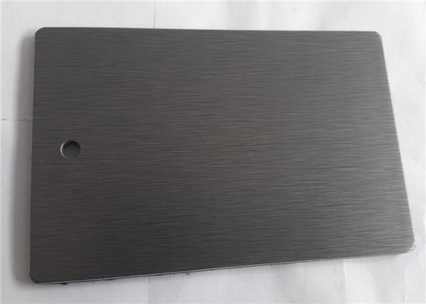 Corrosion Resistance Brushed Aluminum Panels , Aluminum Mirror Sheet Rough