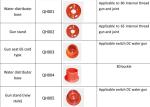 ISO Customized Plastic 80 Buckle Water Distributor Base