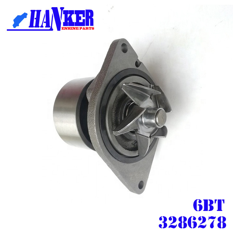 Heat Resist Diesel Engine Water Pump 6BT Hydraulic Cooling System