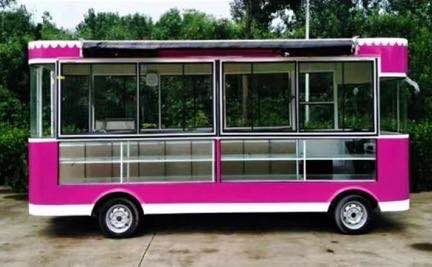Low Investment Super Performance Food Truck in Europe 220V/380V Voltage
