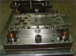 Automotive Gasket 3 Row Progressive Die Stamping , Precision Metal Stamping