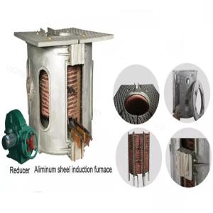 Quality 350kw Electric Copper Scrap Melting Furnace 0.5T Non Ferrous Metal Melting Furnace wholesale