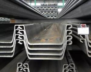 Quality AISI Sheet Pile U Sheet Pile Hot Rolled 400MM To 750mm wholesale
