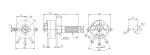 rotary potentiometer, carton potentiometer with metal shaft, potentiometer with