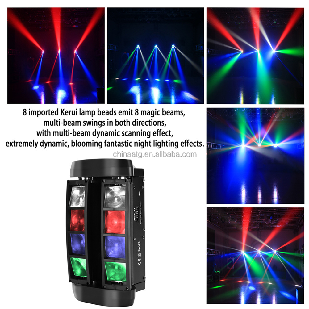 AC100-240V 50-60Hz LED Moving Head Stage Wash Light Bar For Disco And Party