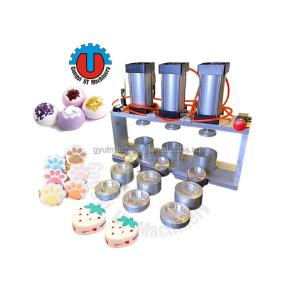 Quality Suitable for Olive oil soap Shampoo Bar Press Home Handmade Bath Bomb Making Machine wholesale
