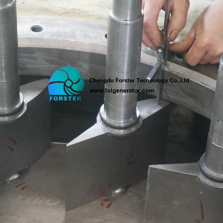 Wide Head Height Francis Turbine Generator In Hydro Power Plant High Specific Speed
