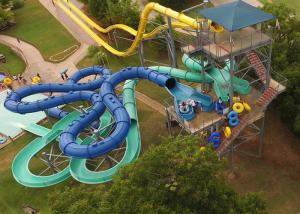 Quality Aqua Park Equipment Spiral Tube Slide Commercial Playground Equipment wholesale