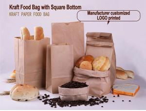 Quality Biodegradable 30gsm Fast Food Paper Bags wholesale