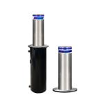 Commercial Automatic Bollards Electric Retractable Bollard with LED Light Anti