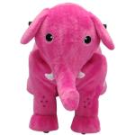 hot sale push animal car/electric animal walking animal ride tiger plush toys