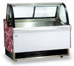 Low Noise Fan Forced Ventilation Gelato Showcase, Energy Saving Commercial Chest