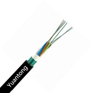 Quality GYTS Outdoor Armored Aerial Duct Fiber Optic Cable Waterproof wholesale