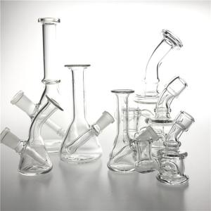 Quality 10mm 14mm Mini Female Glass Bong Pyrex Hookah Oil Rigs Smoking wholesale