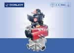 Pneumatic three-way Ball Valve with intelligent positioner IL-TOP