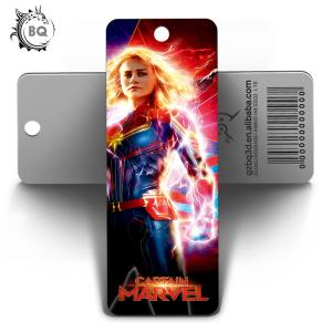 Quality Custom Lenticular Promotional 3d Holographic Bookmarks 0.6mm PET+157g Coated Paper wholesale