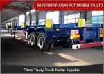 Terminal Container Semi Trailer / Deliver Container Skeleton Trailer