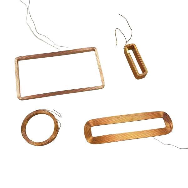 Cheap Self-Adhesive Wire Wound Power Inductor Copper Wire Hollow  Air Core Coils for sale