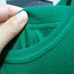Green 5.5oz Protective FR Long Sleeve T Shirts Cotton Knitted