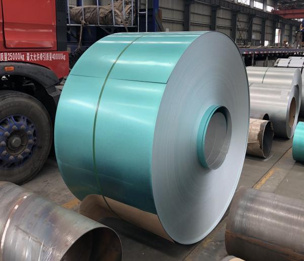 AZ100 Green AFP Aluzinc Steel For Stone Coated Roof Tile 55% Galvalume Steel