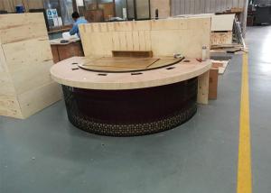 Quality Restaurant Japanese Teppanyaki Grill With Semi Circle Table Top Decoration wholesale