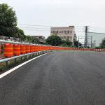 ISO Standard PU And PVC Safety Guard Rail Rolling Guardrail Barrier