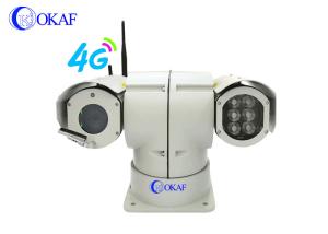 Quality RS485 4G CCTV CMOS Vehicle Mounted PTZ Camera 100m IR wholesale