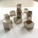 Quality HSMAG Samarium Cobalt Sm2Co17 Cube Magnet Electroplated Silver wholesale