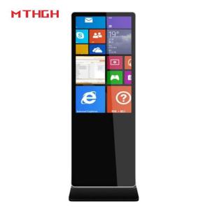 Quality 43 Inch HD Floor Standing Digital Poster Display 8GB/16GB Storage For OEM Suppliers wholesale