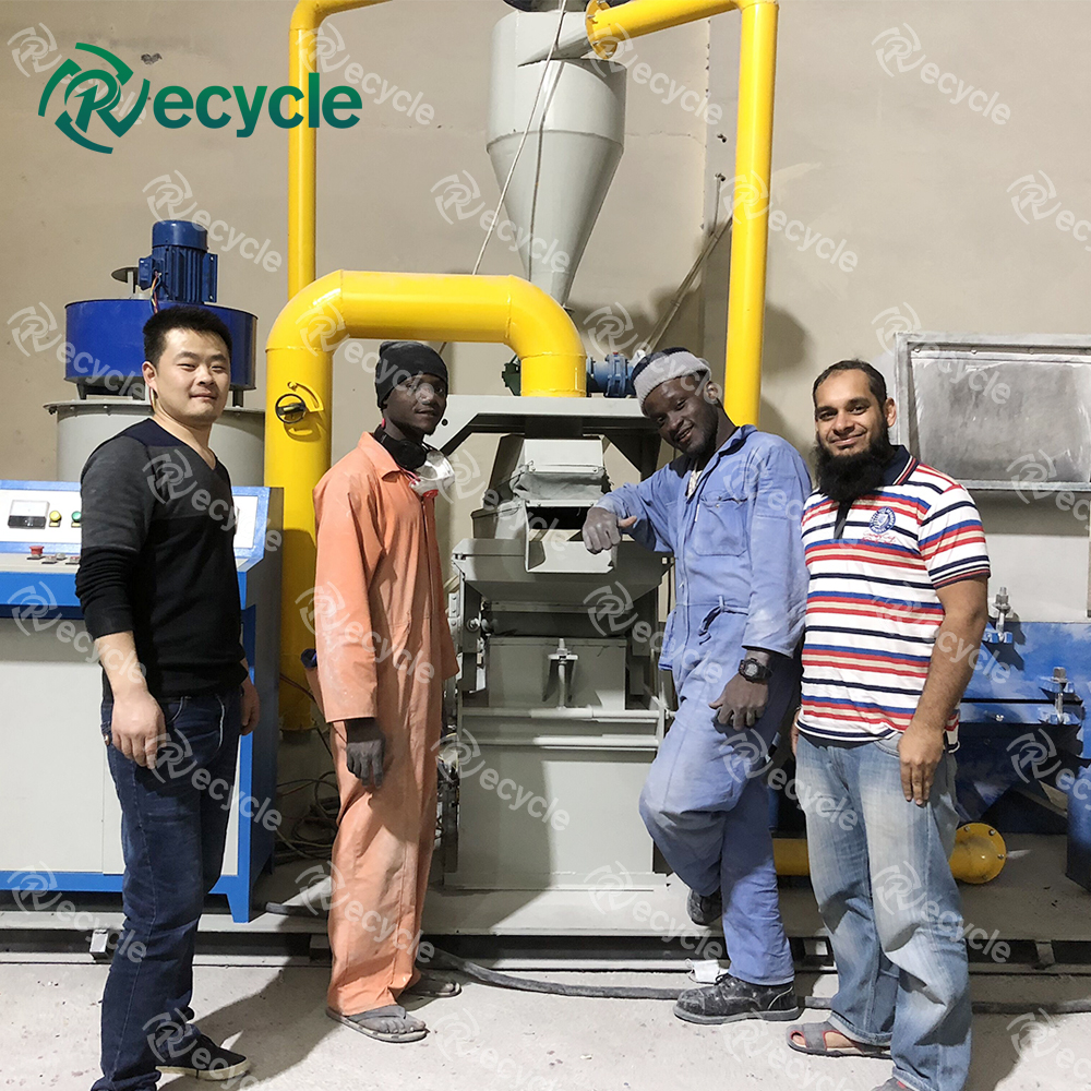 Scrap Copper Wire Recycling Machine Cable Granulator for Sustainable Solid Waste Recycle