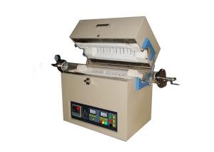 Quality High Temperature Vertical Split Tube Furnace 1200 ℃ Vacuum With Dual Cooling Fan wholesale