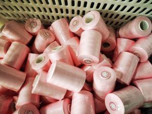 Quality 100% Virgin Polyester Sewing thread 40s/2, 500 Colors Avaliable wholesale