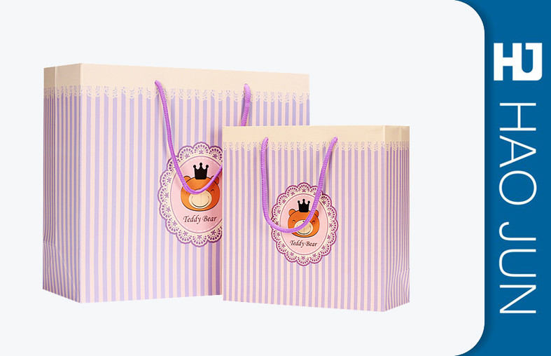 Handmade Luxury Gift Cardboard Shopping Bags For Gift Packaging , Eco Friendly