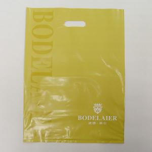 Quality Regenerative Plastic Die Cut Bags Degradable Plastic Shopping Bags With Handles wholesale