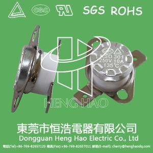 Quality KSD301 manual reset thermostat,KSD301 snap-action thermostat wholesale