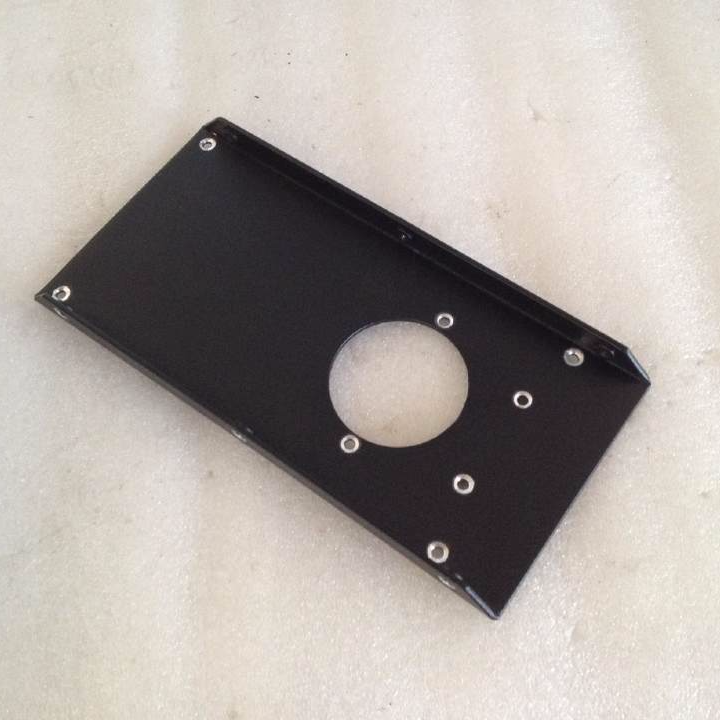 Powder Coating Surface Corner Wall Mounting Bracket for Customized Color Metal Bracket