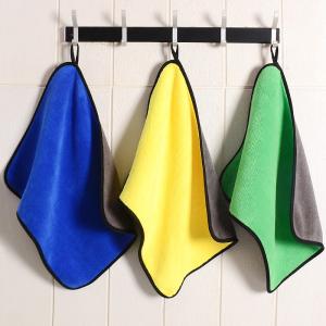 Quality Coral Fleece 800gsm Microfiber Cleaning Towels Custom wholesale