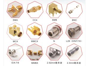 Quality 40GHz Straight 180 Degree RF Coaxial Connector For Electronics wholesale