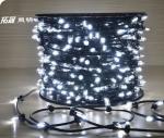 Wholesale Christmas holiday Waterproof IP65 black string 100m 666 led ultra thin